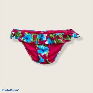~Hawaiian Hollister pink bikini bottoms~